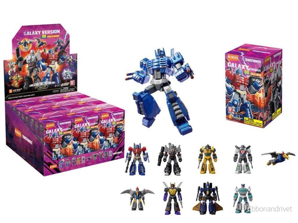 Blokees Figurer Transformers Galaxy 06 Display (9) Blokees Figurer Transformers Galaxy 06 Display (9)