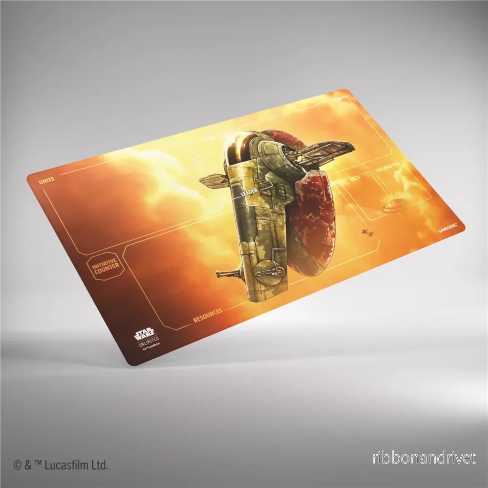 Gamegenic – Star Wars: Unlimited Game Mat – Fett’s Firespray Gamegenic – Star Wars: Unlimited Game Mat – Fett’s Firespray