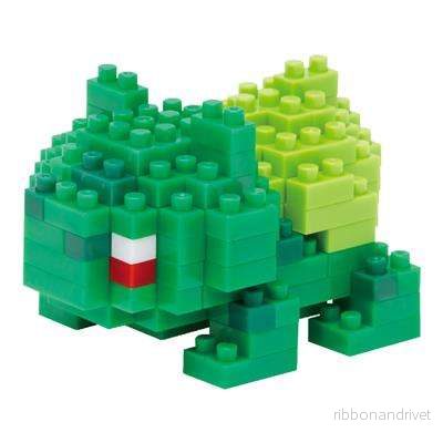 Nanoblock Pokemon - Bulbasaur Byggsats - Bild 2