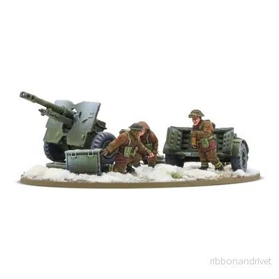 Bolt Action - British & Canadian 25 Pdr. Anti-Tank Gun (Winter) - Bild 2