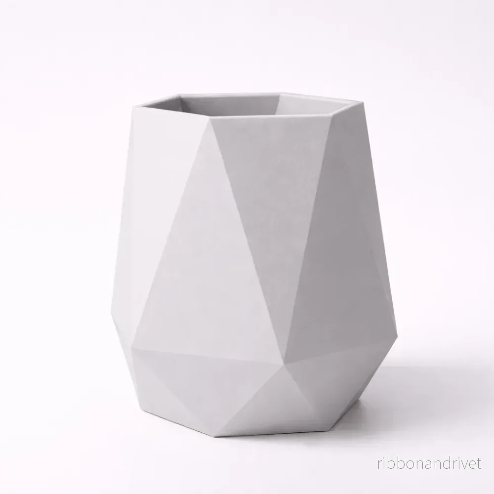 Geometrisk pennhållare minimalistisk - Bild 3