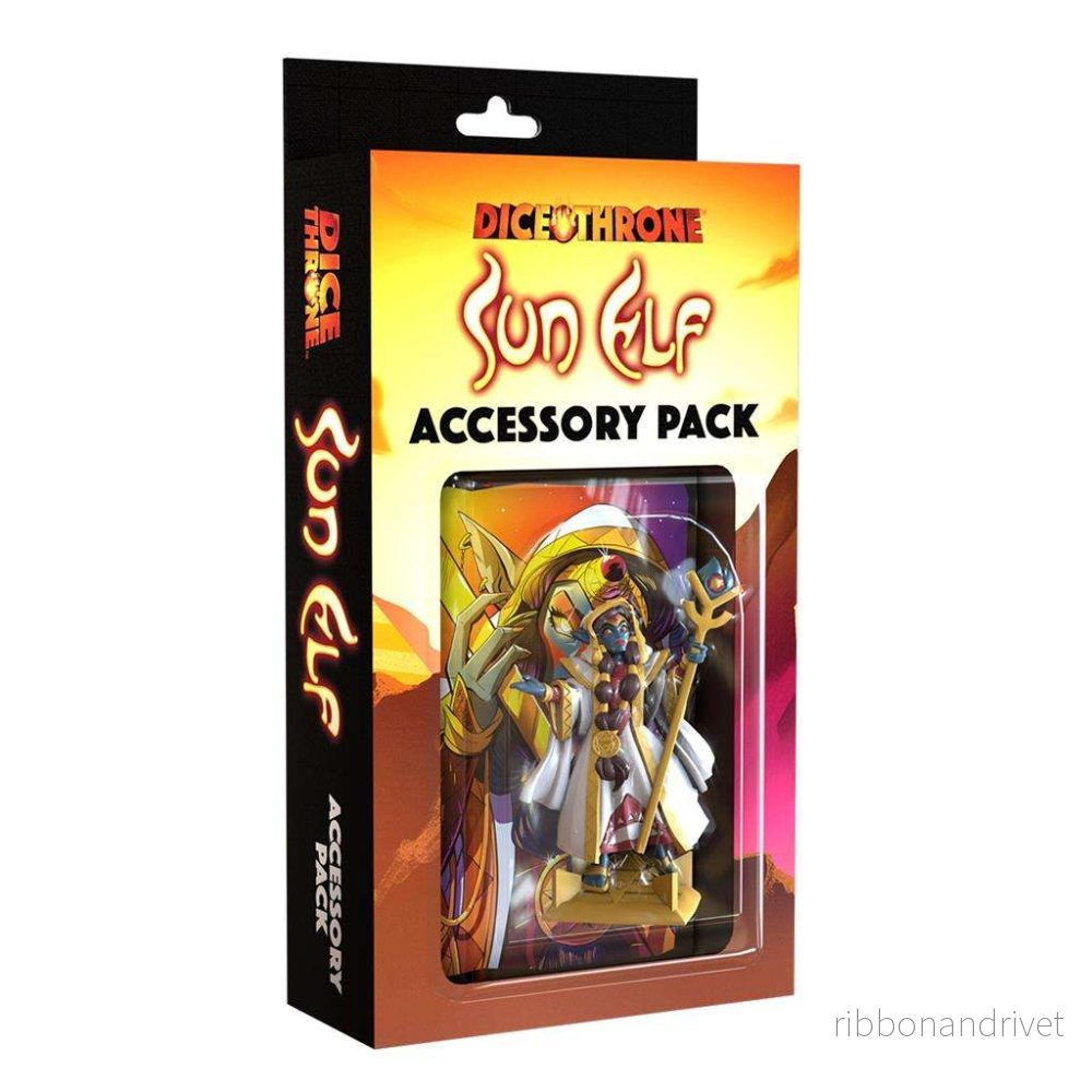 Dice Throne Sun Elf tillbehörspaket – EN