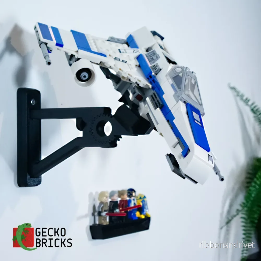 Väggfäste för Star Wars New Republic E-Wing - Bild 2