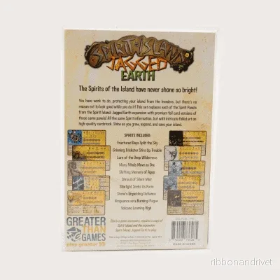 Spirit Island: Jagged Earth – Premium Foil Spirit Panels – EN Spirit Island: Jagged Earth – Premium Foil Spirit Panels – EN