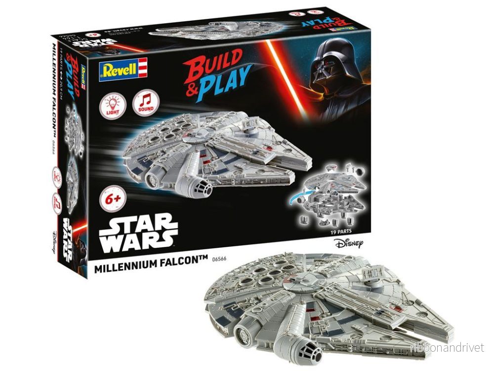 Millennium Falcon (Ljus/Ljud): Bygg & Lek Millennium Falcon (Ljus/Ljud): Bygg & Lek