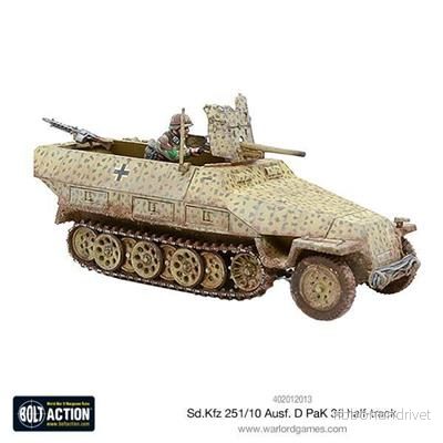 Bolt Action – Sd.Kfz 251/10 ausf D (37mm PaK) Halvbandvagn Bolt Action – Sd.Kfz 251/10 ausf D (37mm PaK) Halvbandvagn
