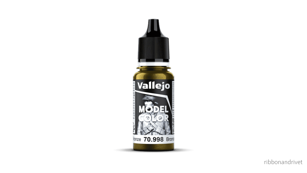 Vallejo Model Color Metallic 201 Bronze 18 ml