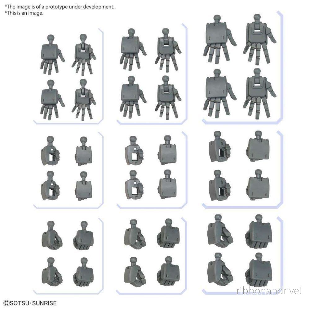 OPTION PARTS SET GUNPLA 03 (BUILD HANDS EDGE) OPTION PARTS SET GUNPLA 03 (BUILD HANDS EDGE)