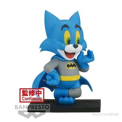 Tom och Jerry Figur Samling – Tom som Batman – WB100Års Jubileum - Bild 2