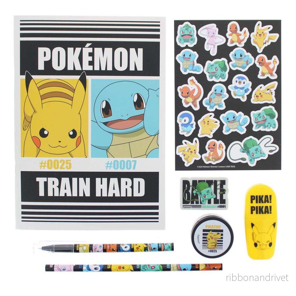 Pokémon – skrivset med 8 delar Pokémon – skrivset med 8 delar