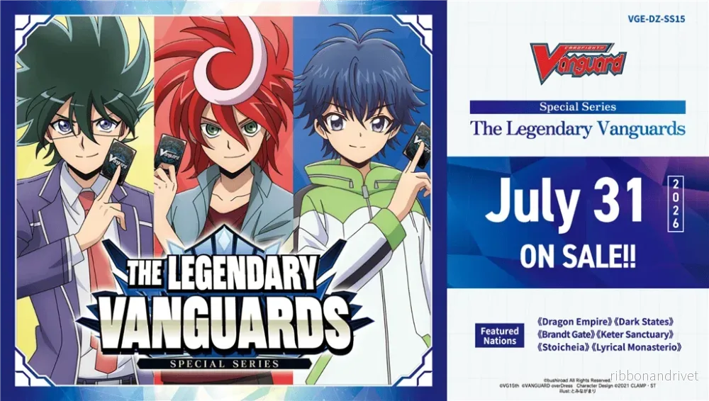 Cardfight!! Vanguard – The Legendary Vanguards Booster Display (10 paket) – EN Cardfight!! Vanguard – The Legendary Vanguards Booster Display (10 paket) – EN