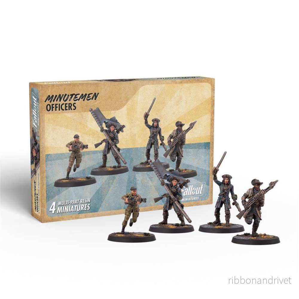 Fallout: Miniatures – Minutemen Officers