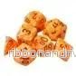 Chessex Festive Polyhedral 7-Tärningsset - Sunburst med Röd - Bild 2