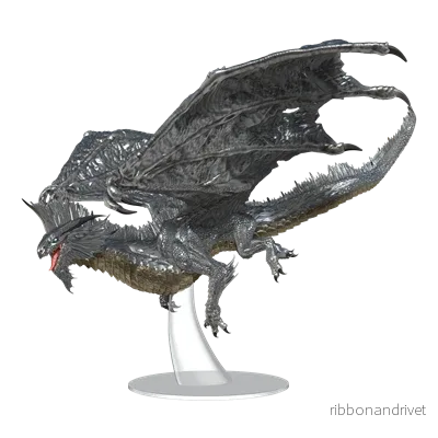 D&D Nolzur's Marvelous Miniatures: Adult Silver Dragon