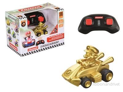 Carrera - 2,4GHz Mario Kart(TM) Mini RC, Mario - Gold - Bild 2