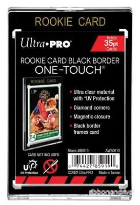 UP – 35PT Rookie Black Border UV One-Touch Magnetic Holder UP – 35PT Rookie Black Border UV One-Touch Magnetic Holder
