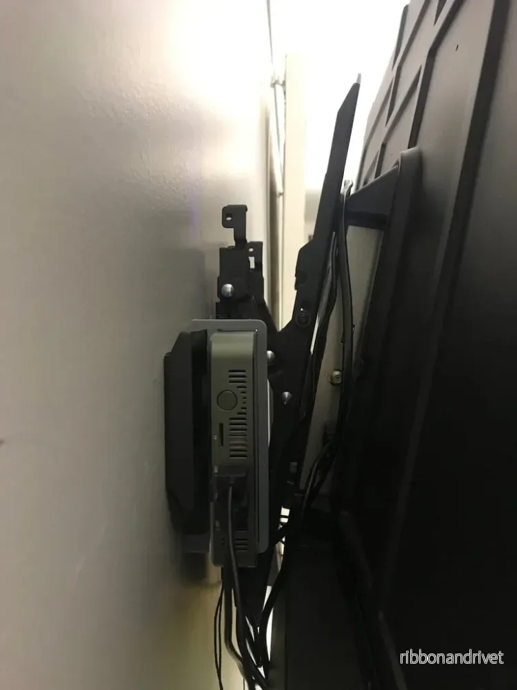 Mini-PC-fäste för TV-väggmontering - Bild 2