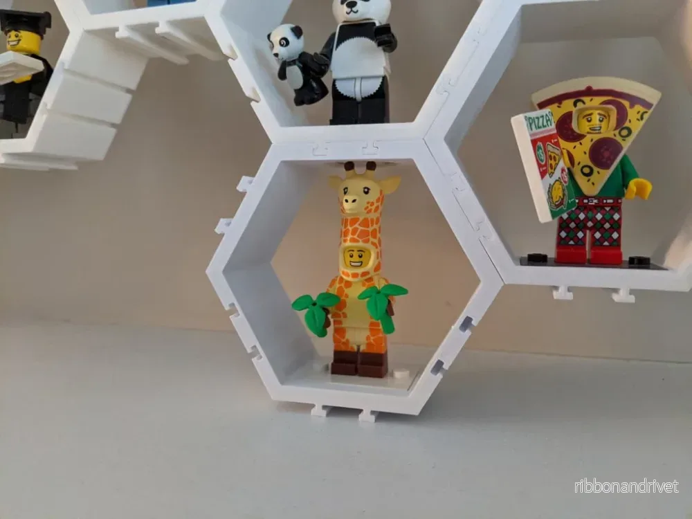 Hexagon Minifigure Display System - Bild 3
