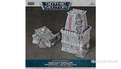 Battlefield In A Box Mundus Imperialis – Genatorium (Skadad & Förstörd x2)