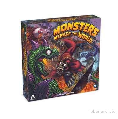 Monster Hotar Världen – Spel för 2-4 spelare med monster och militära fraktioner
