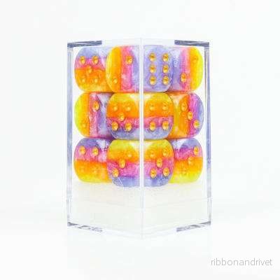 Sirius Dice D6 Tärningsset – 16mm Tahitian Sunset Sirius Dice D6 Tärningsset – 16mm Tahitian Sunset