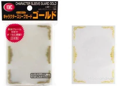 KMC Standard Sleeves – Character Sleeve Guard Gold (60 Sleeves) KMC Standard Sleeves – Character Sleeve Guard Gold (60 Sleeves)