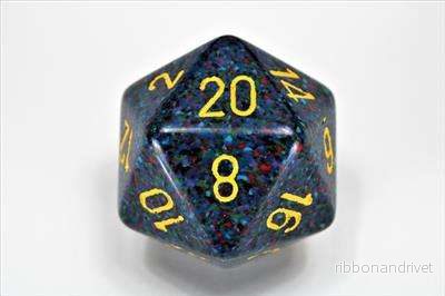 Chessex Speckled 34mm 20-Sided Dice - Twilight