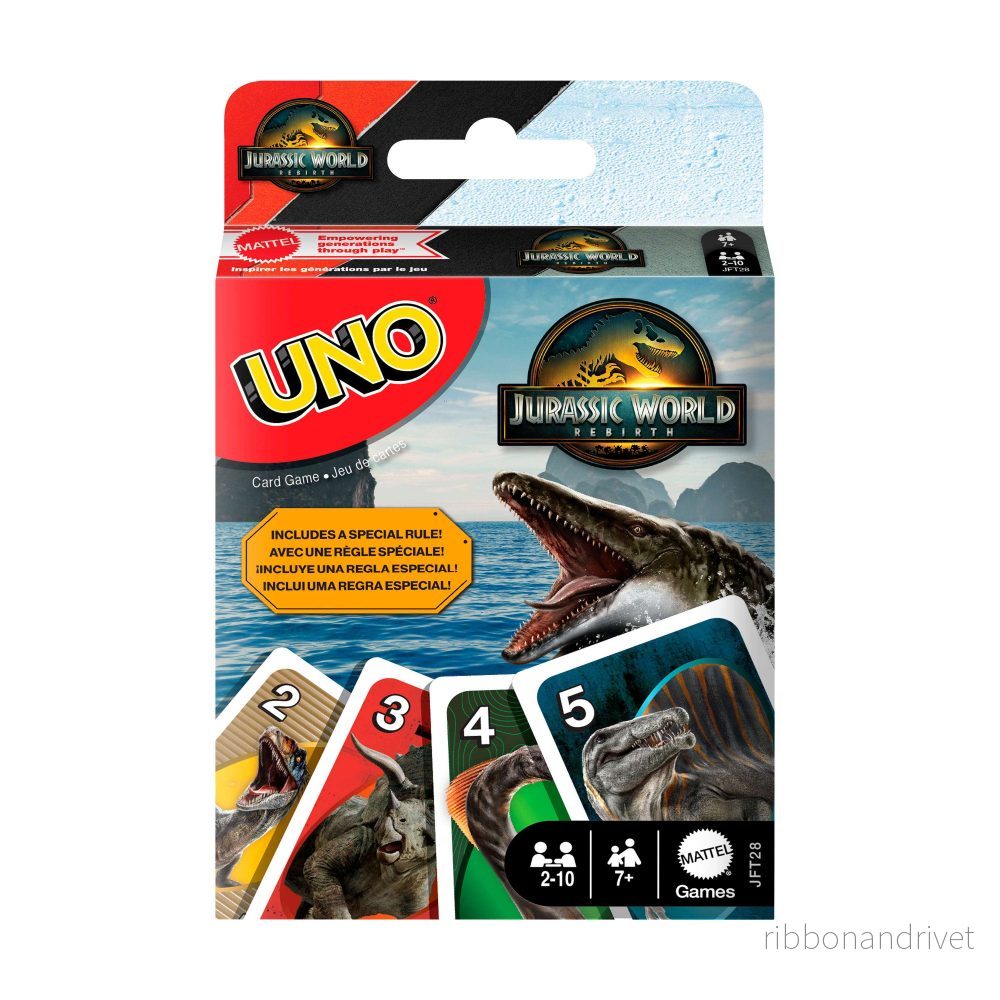 Spel Uno Jurassic World Rebirth Spel Uno Jurassic World Rebirth