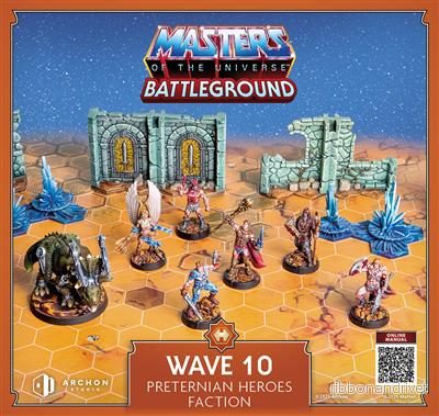 Masters of The Universe: Slagfält Våg 10: Preternianska Hjältars Fraktion Masters of The Universe: Slagfält Våg 10: Preternianska Hjältars Fraktion