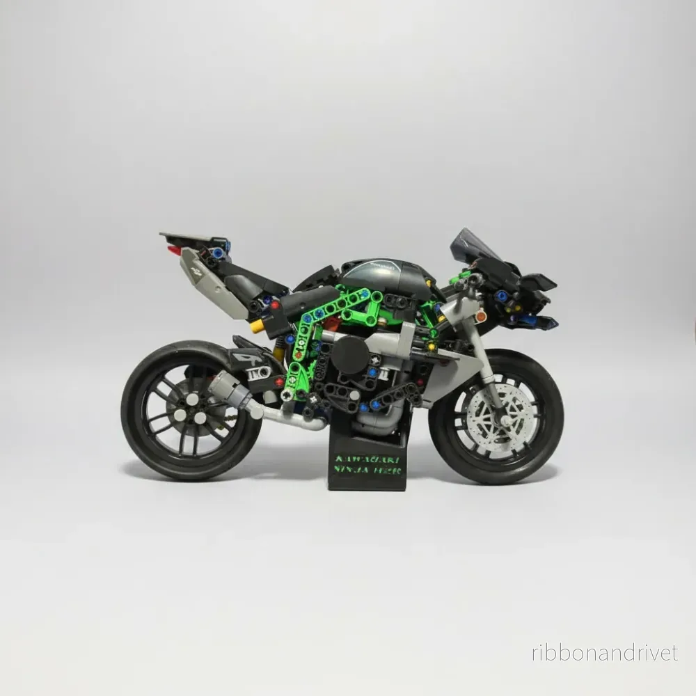 42170 Technic Kawasaki Ninja H2R Väggfäste 42170 Technic Kawasaki Ninja H2R Väggfäste