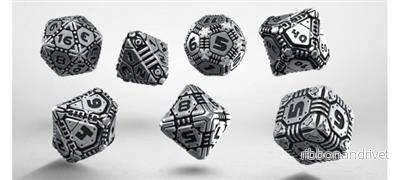 Metal Tech Dice Set (7)