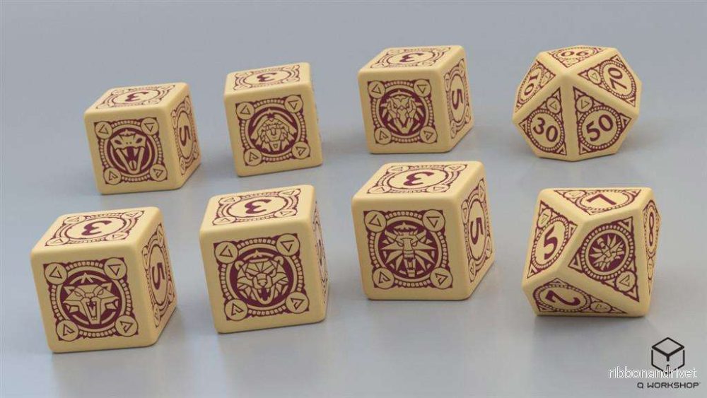 The Witcher TTRPG: Essentials Dice Set The Witcher TTRPG: Essentials Dice Set
