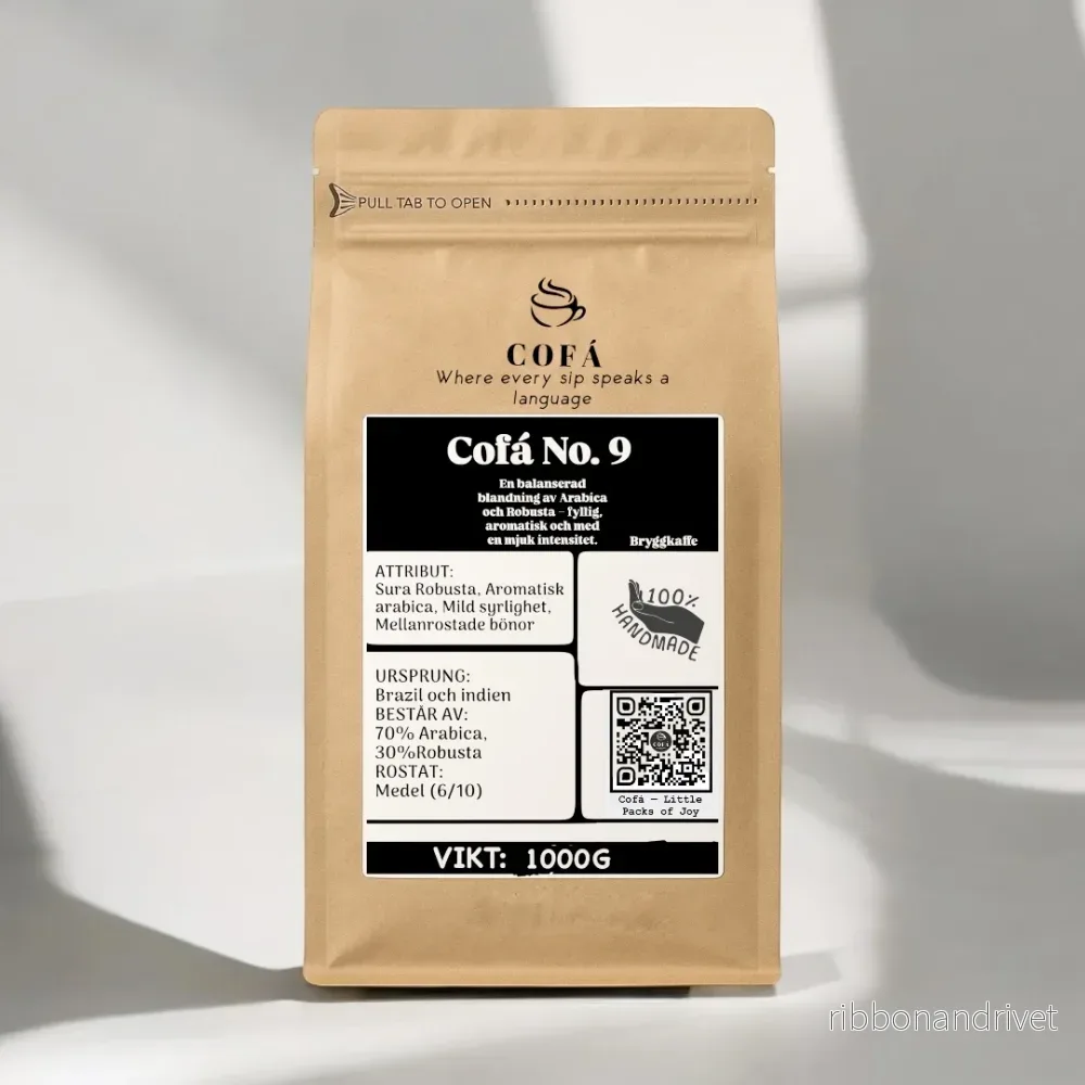 Exklusivt Bryggkaffe – 70 % Arabica, 30 % Robusta Exklusivt Bryggkaffe – 70 % Arabica, 30 % Robusta