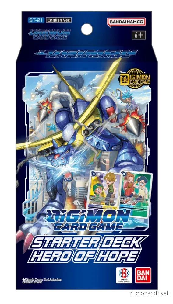 Digimon Card Game – Starter Deck Display ST21 Hero Of Hope (8 Decks) Digimon Card Game – Starter Deck Display ST21 Hero Of Hope (8 Decks)