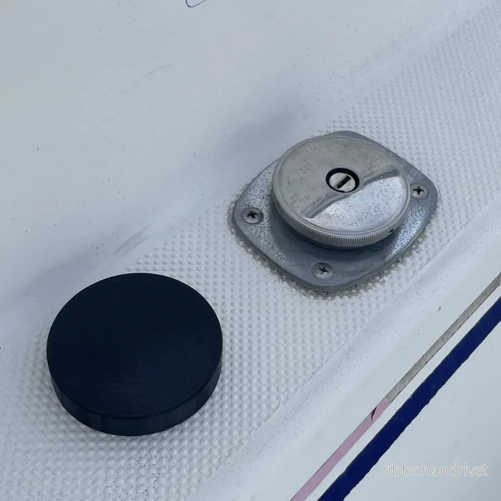 YAMAHA Bränsletanklock: Vattentätt skydd YAMAHA Bränsletanklock: Vattentätt skydd