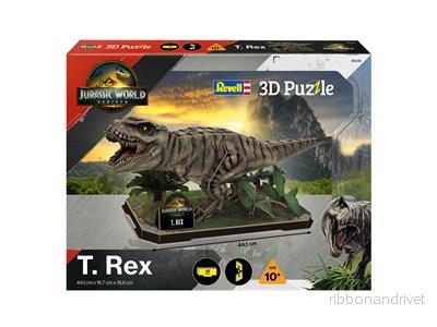 Jurassic World Rebirth - T Rex 3D Pussel - Bild 2
