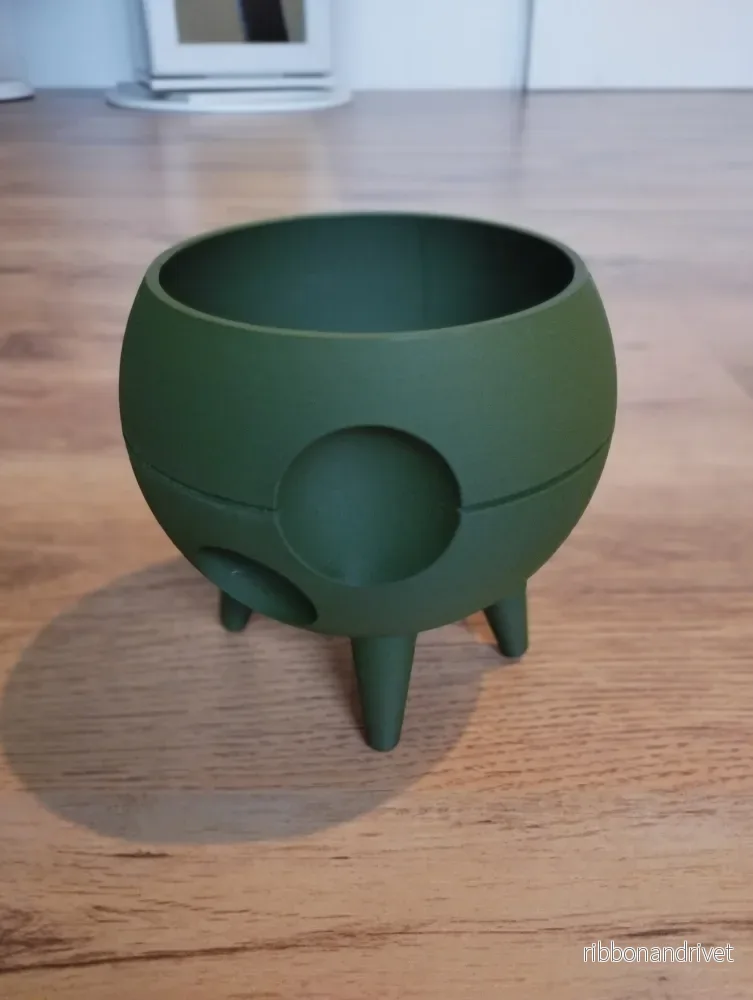 Spaced-Out Mid Century Uruttrumpot för Växter - Bild 2