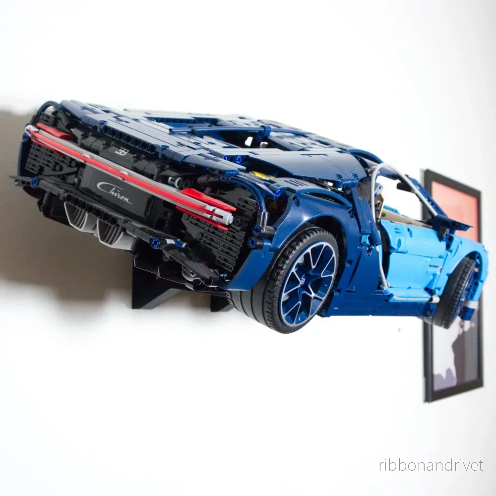 Väggfäste för Technic Bugatti Chiron 42083 - Bild 3