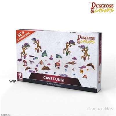 Dungeons & Lasers – Grottsvamp: Spridningslandskap Dungeons & Lasers – Grottsvamp: Spridningslandskap