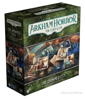 FFG – Arkham Horror LCG: Utredarexpansionen Den Dränkta Staden FFG – Arkham Horror LCG: Utredarexpansionen Den Dränkta Staden