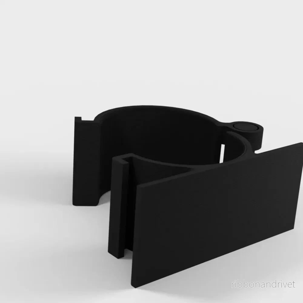 Självhäftande kabelklämma för kabelhantering (25 mm innerdiameter) - Bild 3