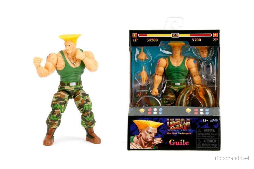 Street Fighter II – Action Figure – Guile Street Fighter II – Action Figure – Guile