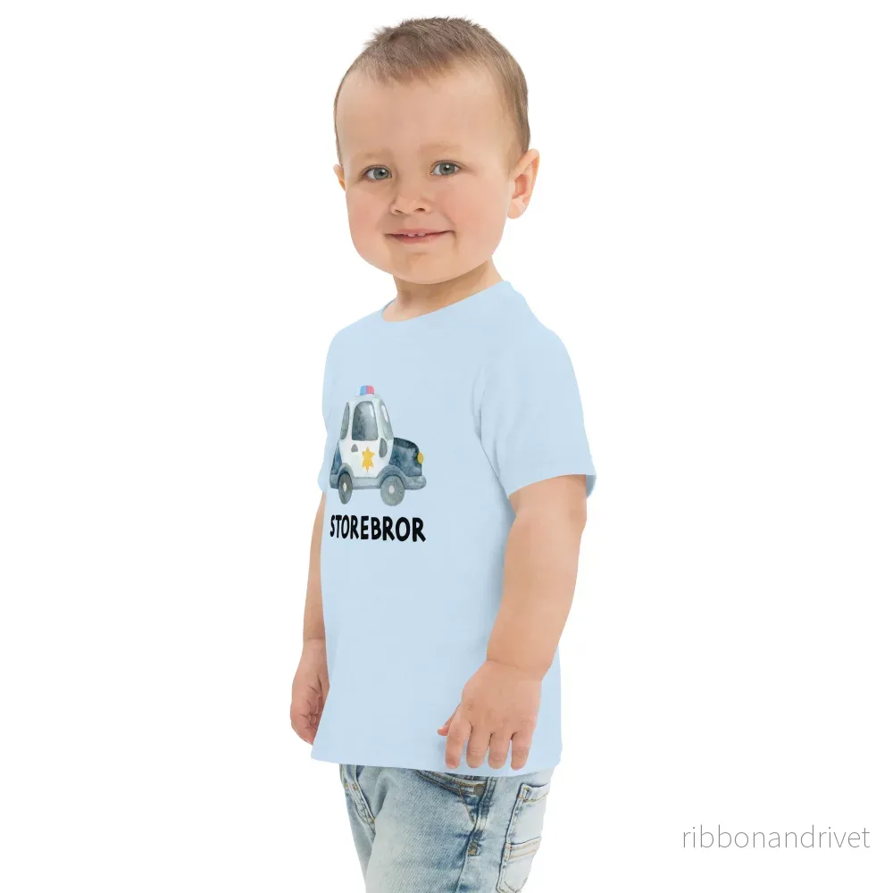 Storebror T-shirt - Polisbil - Bild 3