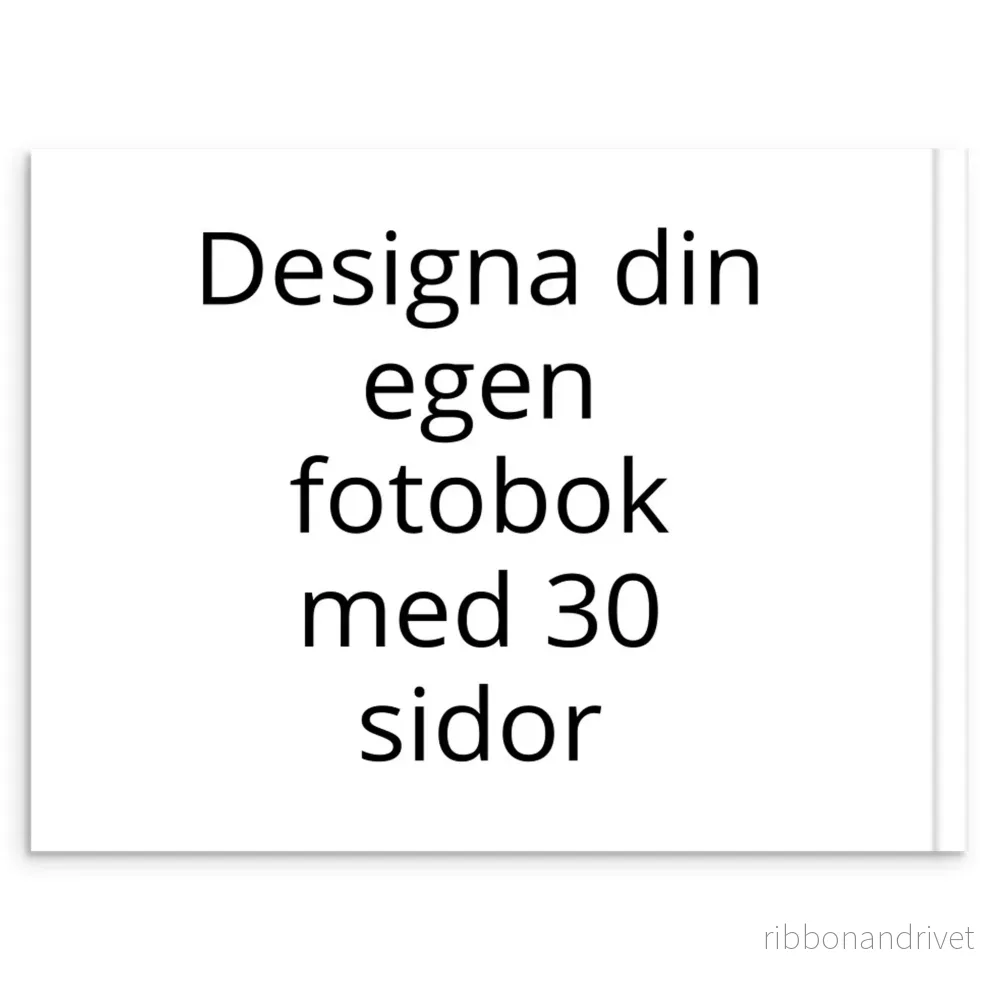 Fotobok med hårt omslag Fotobok med hårt omslag