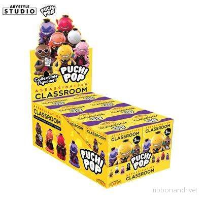 Assassination Classroom – Figur Puchipop Våg 1 (CDU med 8 stycken) Assassination Classroom – Figur Puchipop Våg 1 (CDU med 8 stycken)