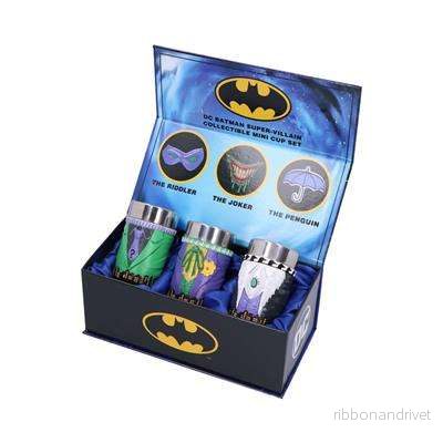 DC Batman Super-Villain Samlar Mini Mug Set