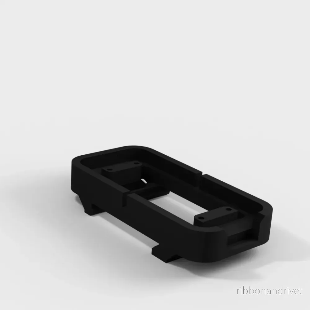 Raspberry Pi Pico DIN-skena monteringsadapter - Bild 3