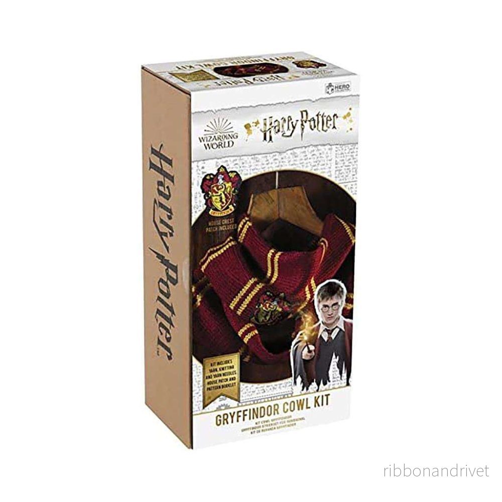 Harry Potter – Gryffindor Cowl Halsduk Knitting Set Harry Potter – Gryffindor Cowl Halsduk Knitting Set