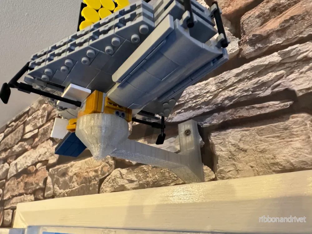 Lego James Webb rymdteleskop (JWST) väggfäste Lego James Webb rymdteleskop (JWST) väggfäste