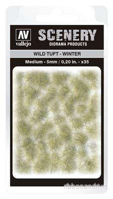 Vallejo - Scenery - Vild Tuft Vinter (5 mm) - Bild 2